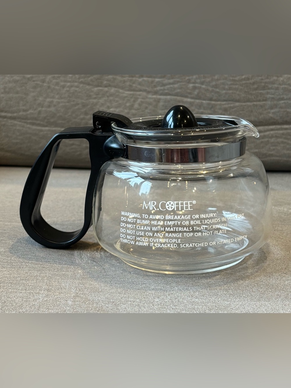 Genuine Mr. Coffee 4 Cup Coffee Maker Replacement Glass Carafe 3 7/8" ND4 DR4